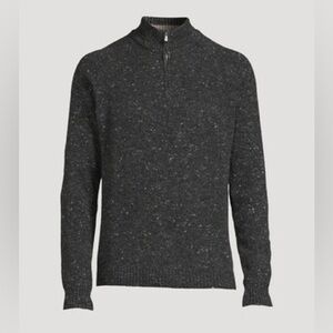 Jack Victor Quarter-Zip Sweater NWT LARGE